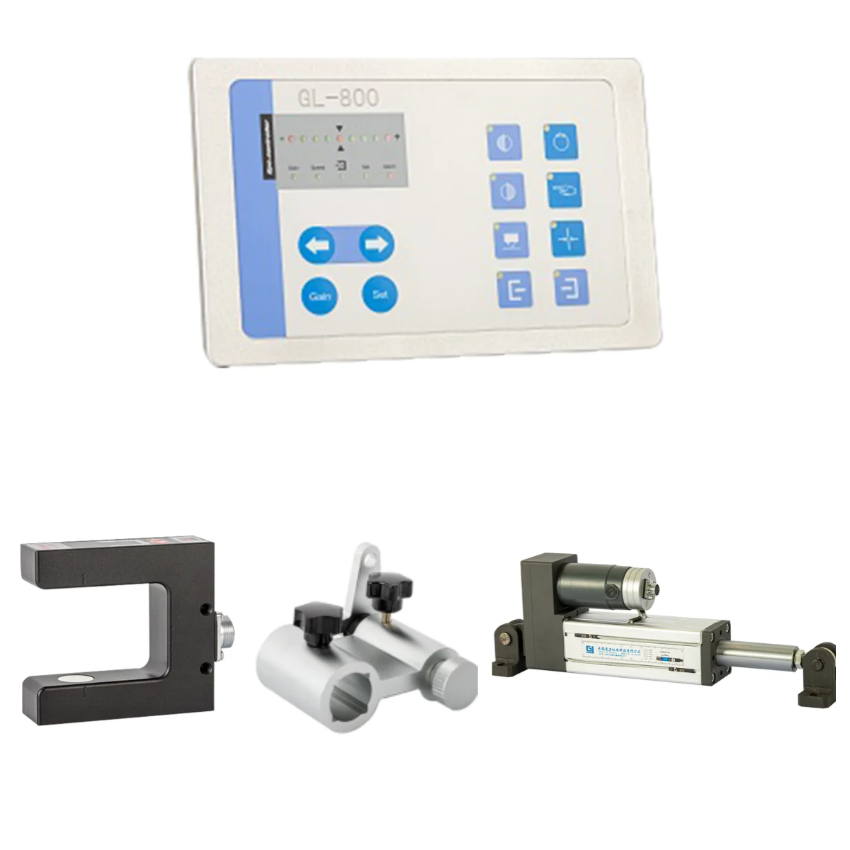 Edge Position Control Web Guide System With Ultrasonic Sensor And Servo Web Guide Controller