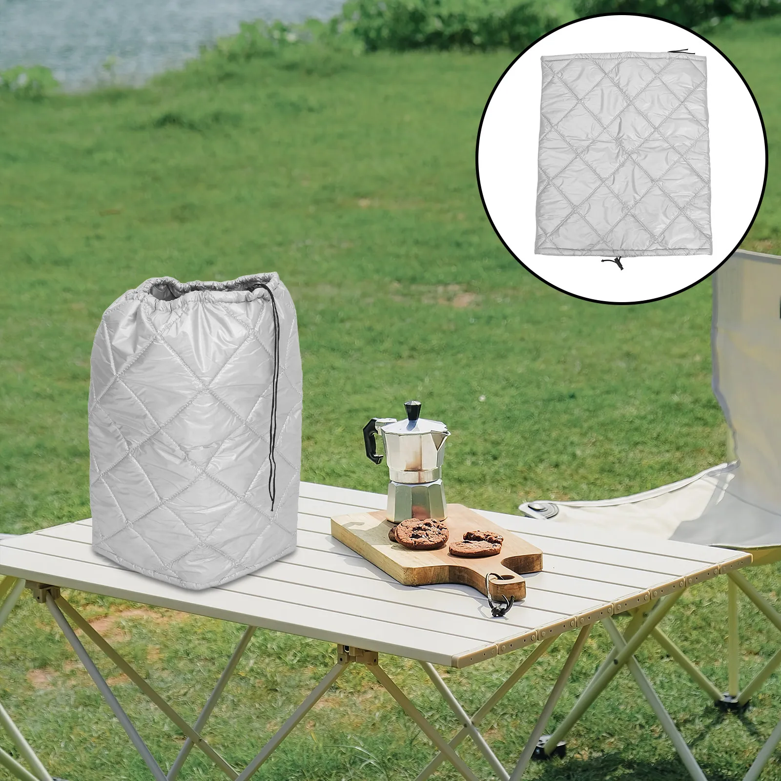 Propane Tank Cover Thickened Cylinder Protective Cover Drawstring Waterproof Uv Resistant Outdoor Gas Tank Protector for Bbq
