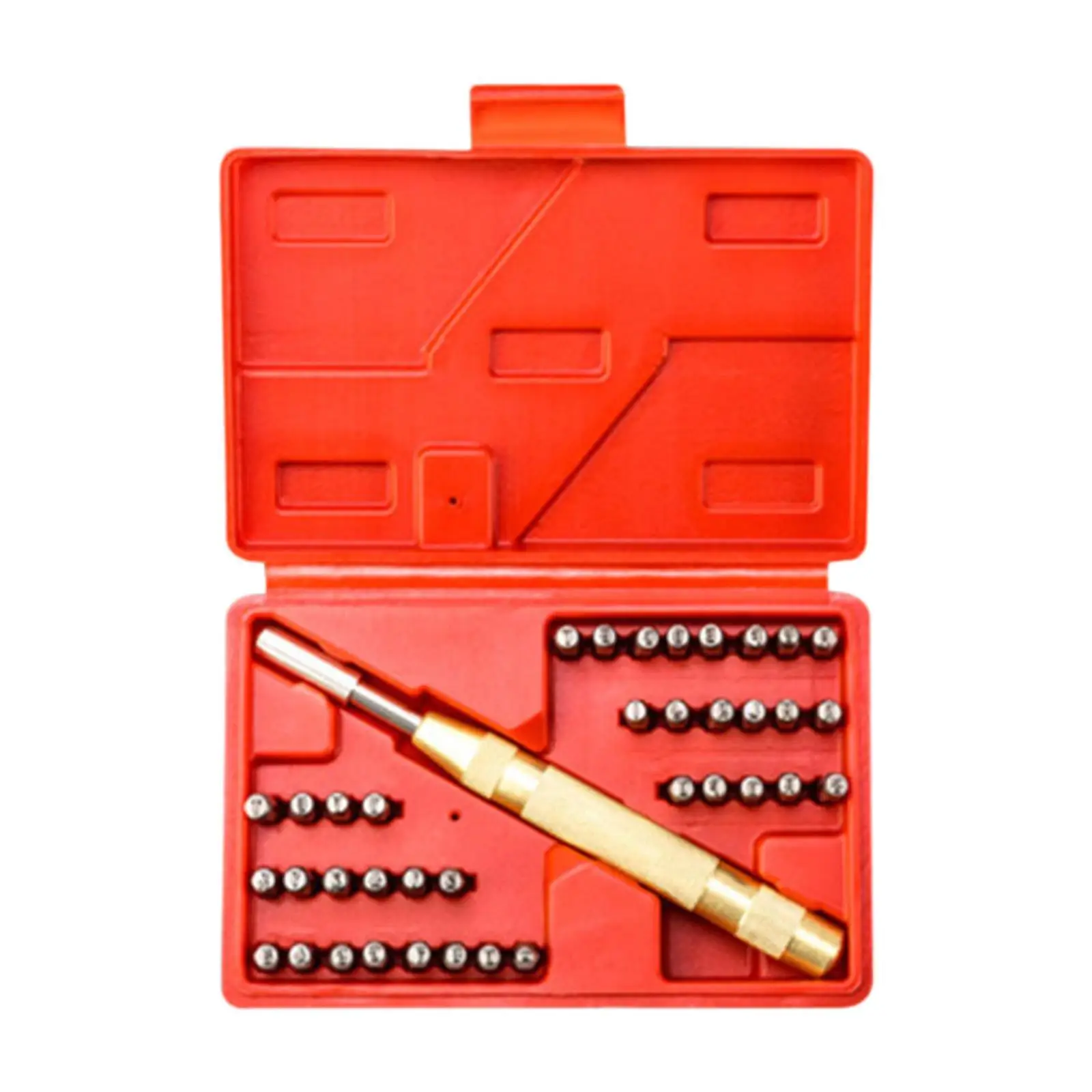 Number and Letter Punch Set for Metal Wood PU Leather Imprinting Marking,