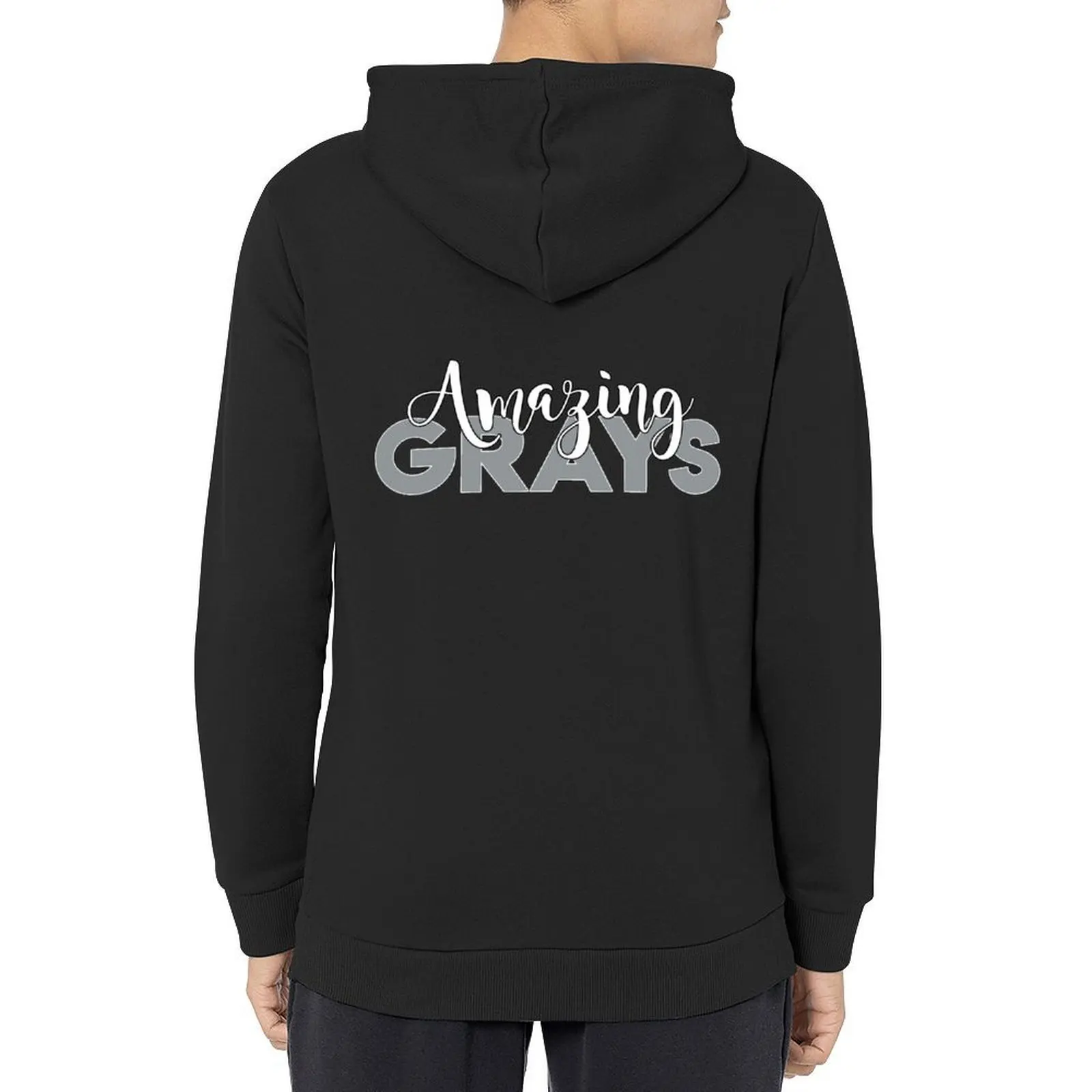 

Amazing Grays Grey Hair and 50 Hoodie men's clothing clothes for men men clothes korean autumn clothes designer hoodies