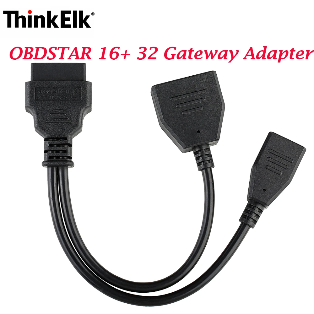OBDSTAR 16+ 32 Gateway Adapter for Nissan Renault Used with X300 Classic G3, X300 DP Plus and X300 Pro4