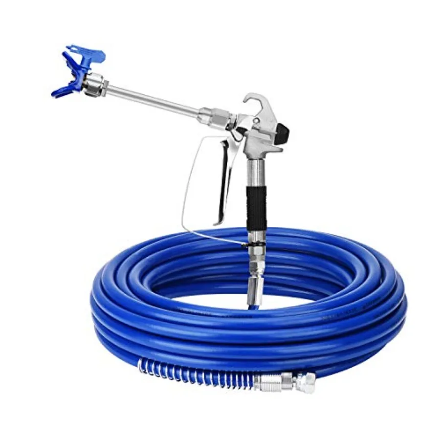 

Airless Spray Gun and Hose Kit with 8 Extension Pole Including Tip Guard and 517 Tip 3600 PSI
