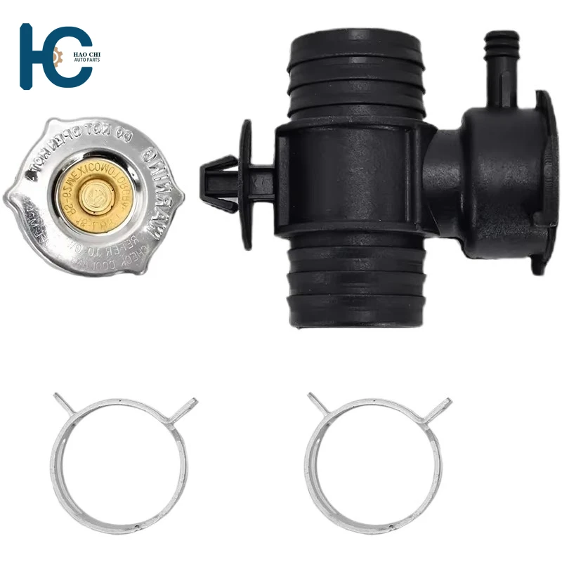 

52028810AL 52029195AK 1 Set Coolant Filler Radiator Hose Connector for Dodge Jeep Dakota Durango Caliber Avenger 3.9L 5.9L 2003-