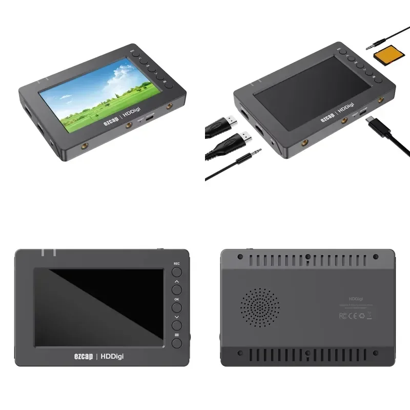 AP01 for HDDigi Full HD 1080P Portable Video Capture Box AV to H.264 MP4 Recorder with 5 Inch HD Color Screen