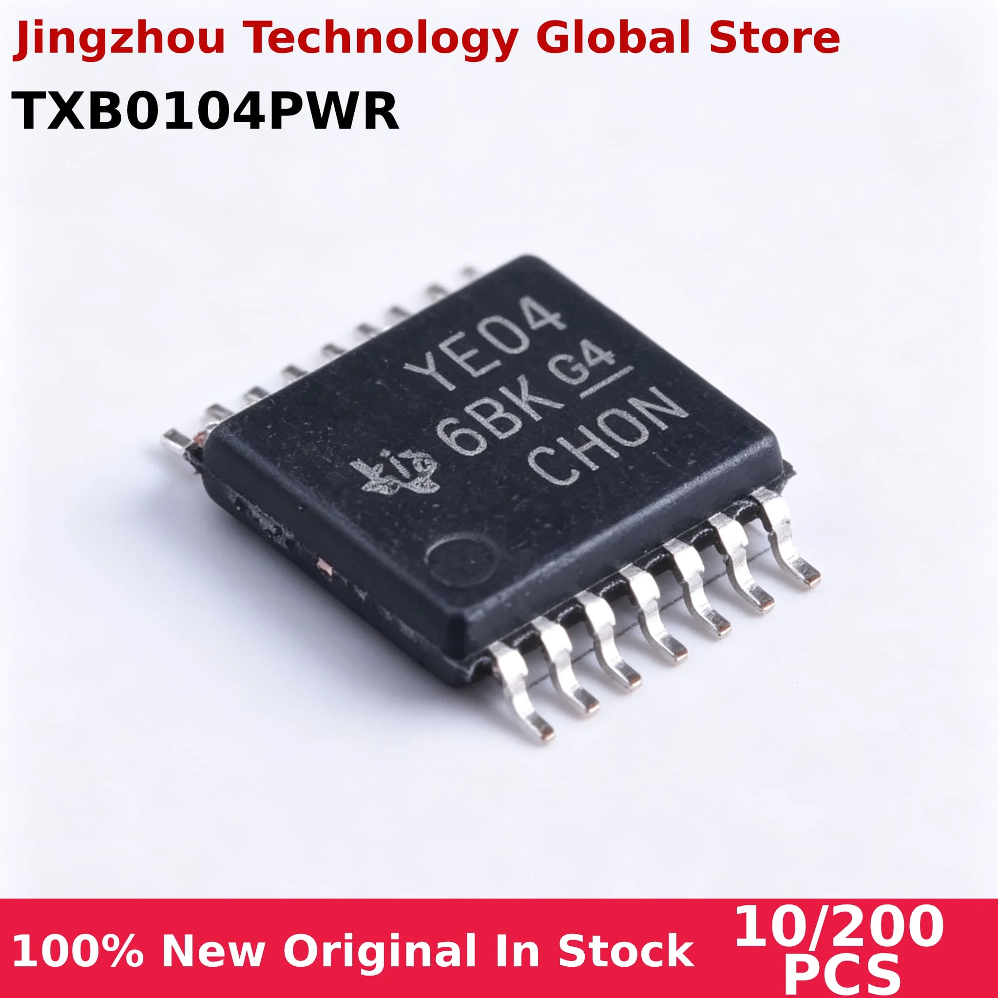 100% New 10/200PCS TXB0104PWR TXB0104PW TXB0104 YE04 sop-14 Chip Wholesale