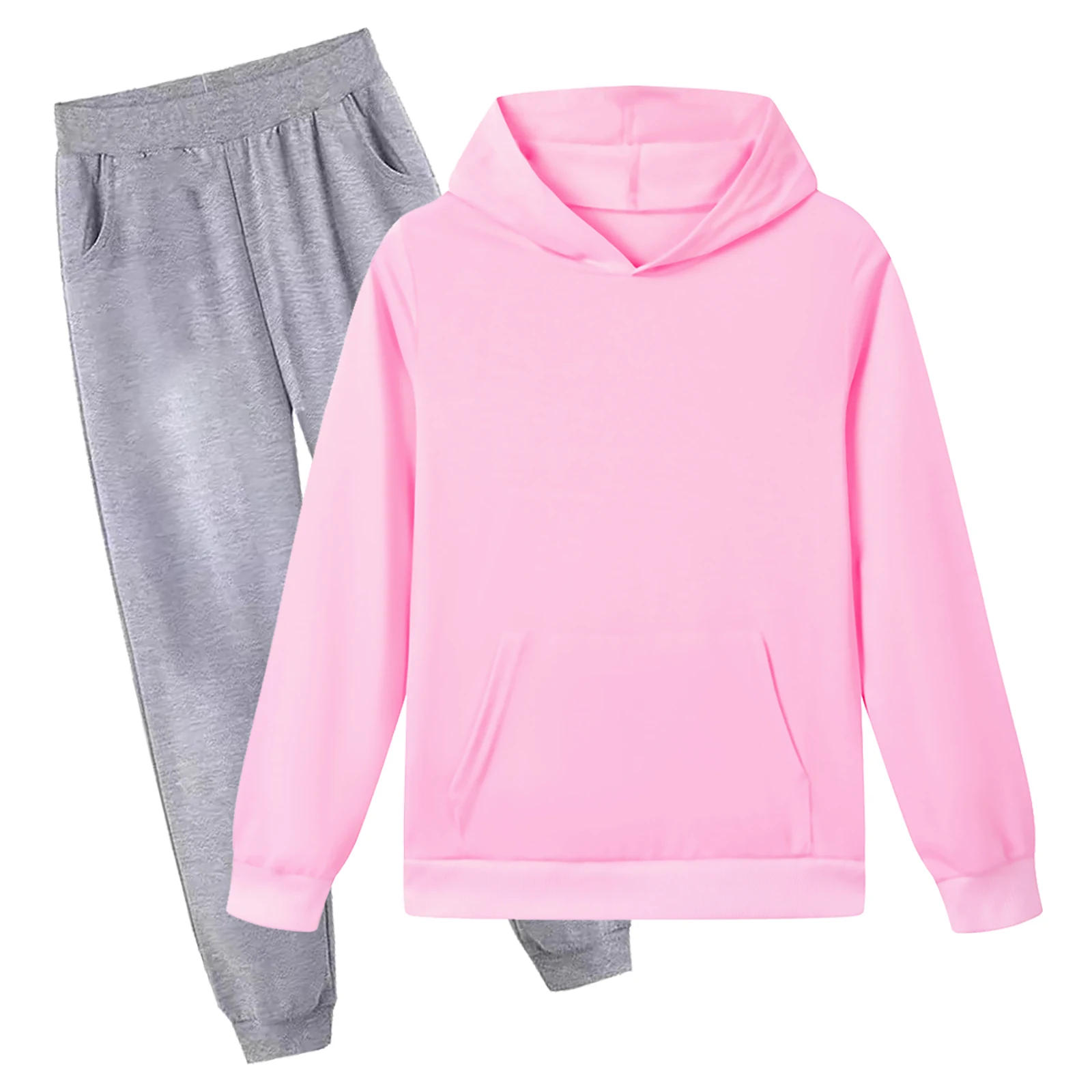 

Girl Fall Outfits Children Casual Hoodies Pullover Hooded &Pants Sets Girls Tops Tracksuit Sweatshirts Streetwear Fashion Outfit