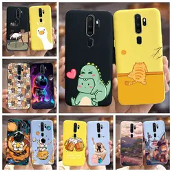 For Oppo A9 2020 Case Oppo A5 2020 Cute Fashion Cartoon Cover Soft TPU Phone Case For Oppo A11X OppoA5 OppoA9 2020 Fundas Bumper