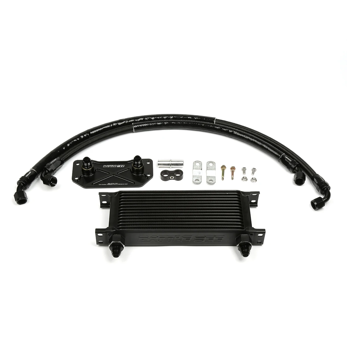 14-Row Oil Cooler Kit for LYNK&CO 03+2.0T Engine Oil Cooler Filter Housing Adapter Kit