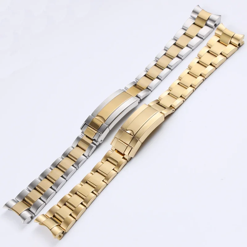 20mm 21mm  for Rolex Daytona Oyster Perpetual Submariner Seiko NH35 Watch Strap wrist bracelet solid stainless teel watchband