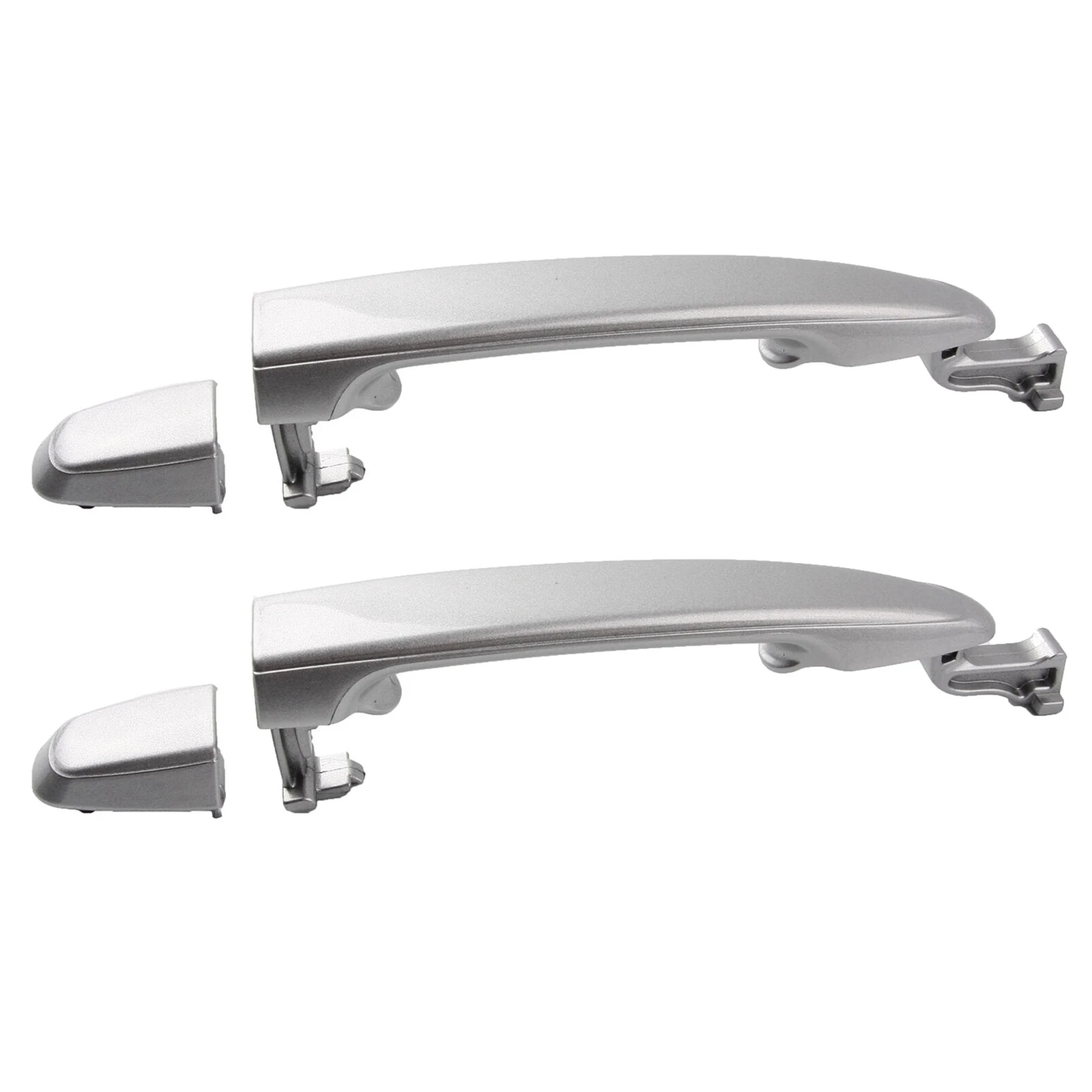 2Pc LH+RH Exterior Rear Sliding Door Handle 69213-08020 69227-08040 for Toyota Sienna 2004-2010 Exterior Door