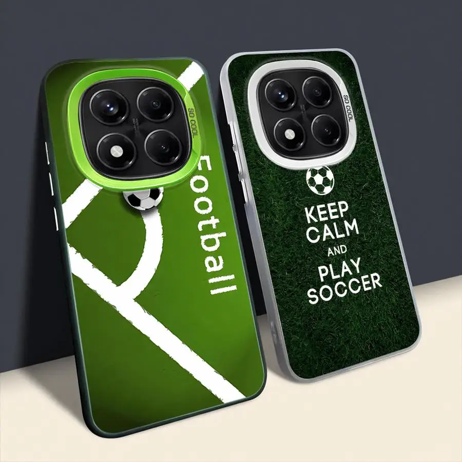 حافظة كرة القدم لهاتف Xiaomi Redmi Note 10 11 Pro 11s 10s 12 13 14 Pro Plus غلاف ناعم #3