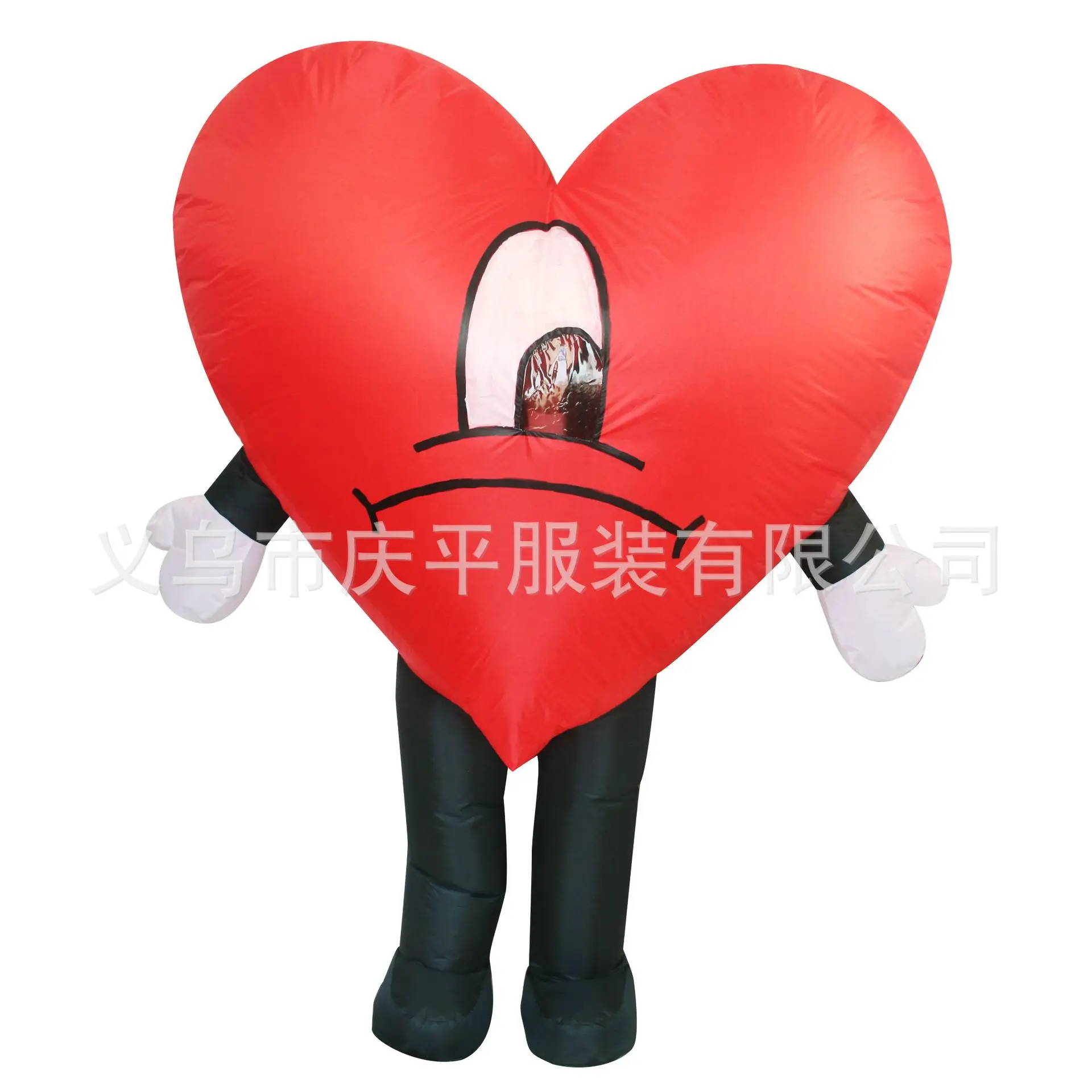 Funny Spooky Love Doll Inflatable Costume Wholesale Cosplay Love Doll Halloween Party Inflatable Costume Props for 150 to 190CM