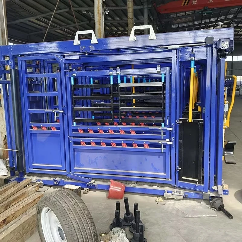 Fully Automatic Cattle Crushes Cattle Equipment and Farming Supplies Use for Livestock Cow Crush