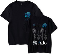 Ado Tshirt Unisex Crewneck Short Sleeve T-shirt Men Women Streetwear Printing Casual Fashion Harajuku Hip Hop