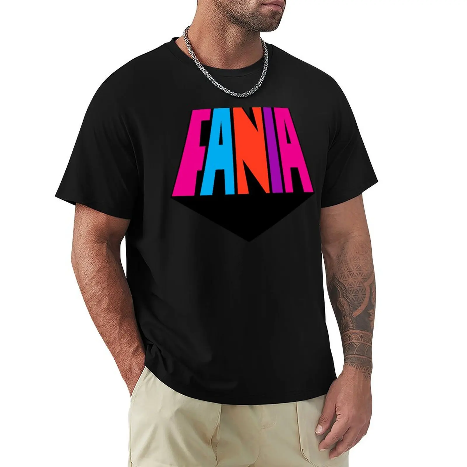 

FANIA - 4.0 T-Shirt custom t shirt oversizeds funny meme t-shirts plain mens clothing