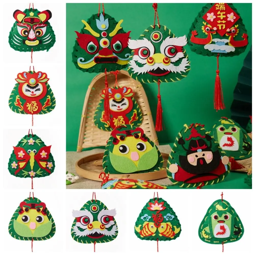 Crafts Dragon Boat Festival Bag Handmade Antique Chinese Style DIY Toy Non-woven Fabric Blessing Bag Hanfu Props