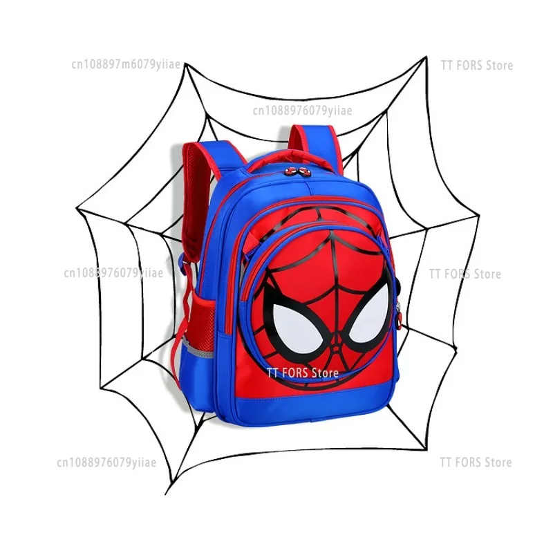 

New Spider-Man Backpack Superhero Student Schoolbag Cartoon 3D Kindergarten Backpack Children's Halloween Christmas Gift