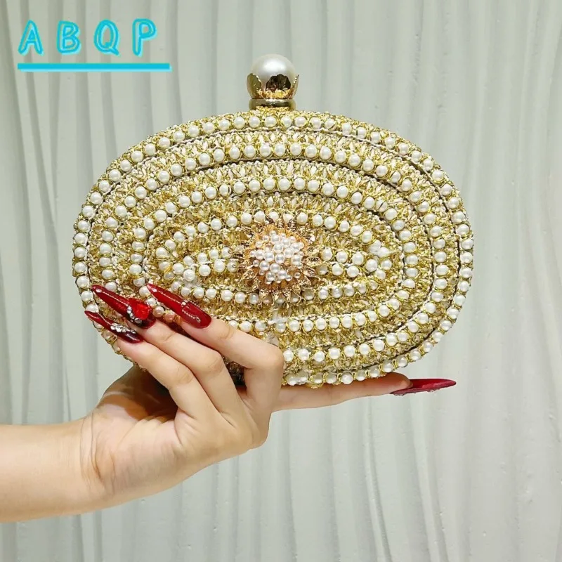 

Evening Clutch Luxury Brand Beaded Sparkling Dinner Party Handbags for Men and Women Fashionable Women's Shoulder Crossbody Bags