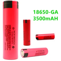 Batterie aste à décharge élevée, adaptée à tous les types de produits électroniques, 2021 d'origine, NCR 18650GA, 3.7V, 3500mAh, 18650