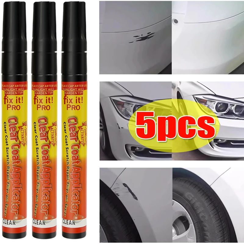 

1-5 шт., ручки для ухода за протектором автомобильных шин, ручки для мытья и ремонта автомобильной краски, царапин, ремонтная кисть, ручка, водостойкая водная ручка-маркер для краски
