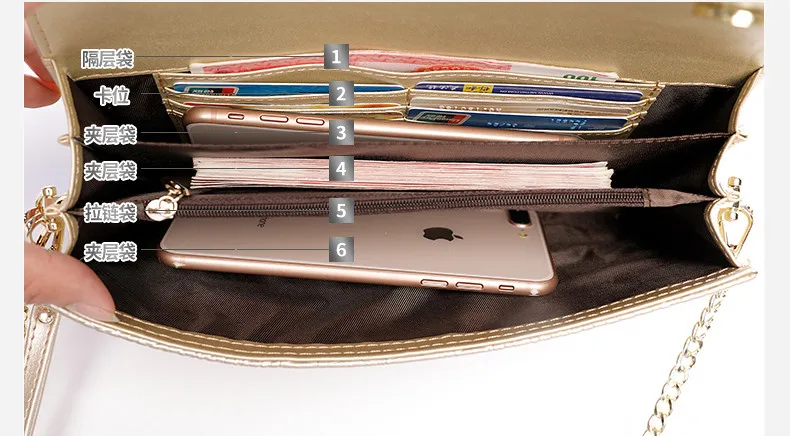 Fashion Trend Women Bag Female 2025 New Leather Clutch Bag Ladies Diamond Bag Handbag Banquet Bag Casual Shoulder Bags Small
