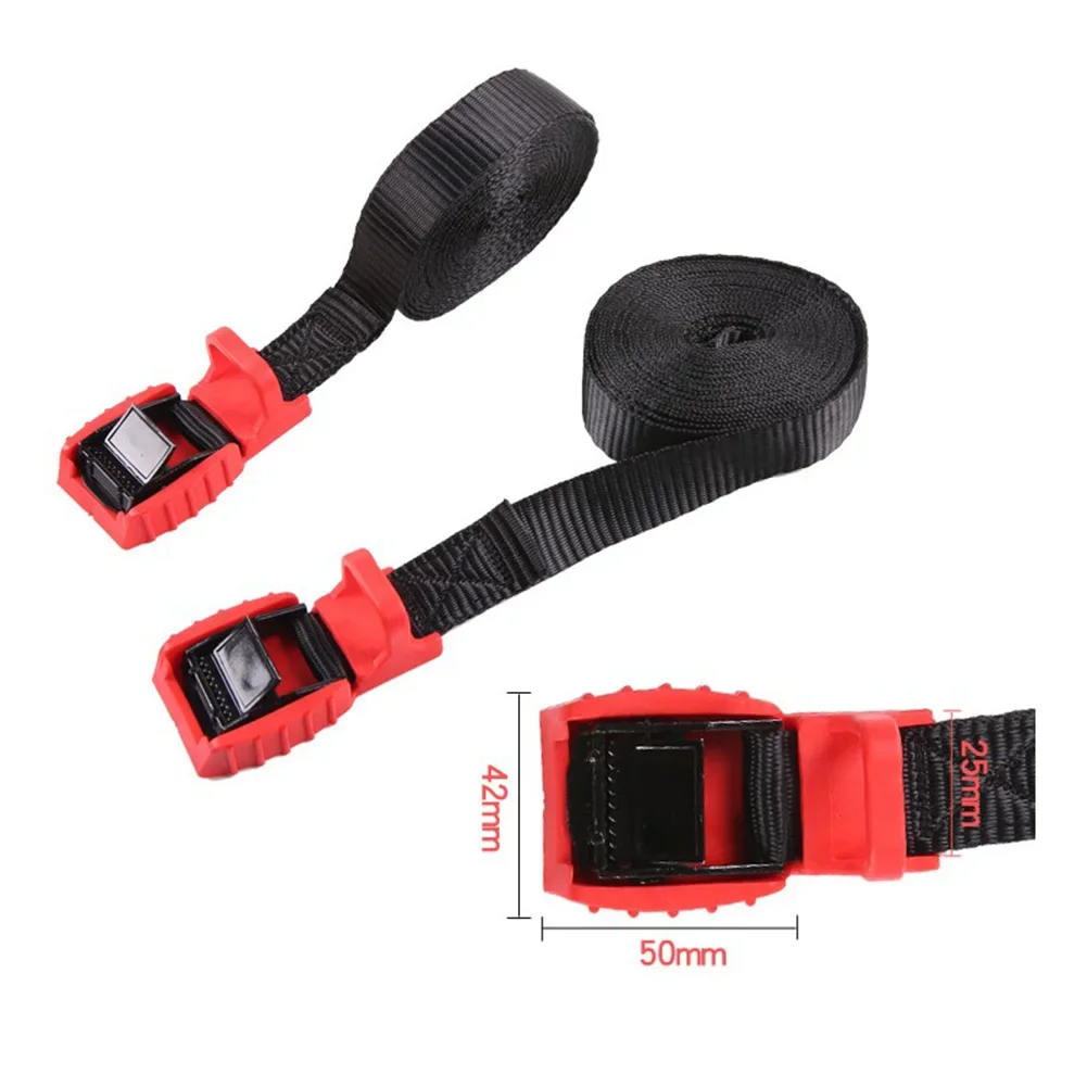 

1pcs ​Kayaking Boat Accessories Tie Down Water Sports Boating Roof Rack Straps Pair Silicone Buckle 4.5m/6m Heavy Duty Kayak