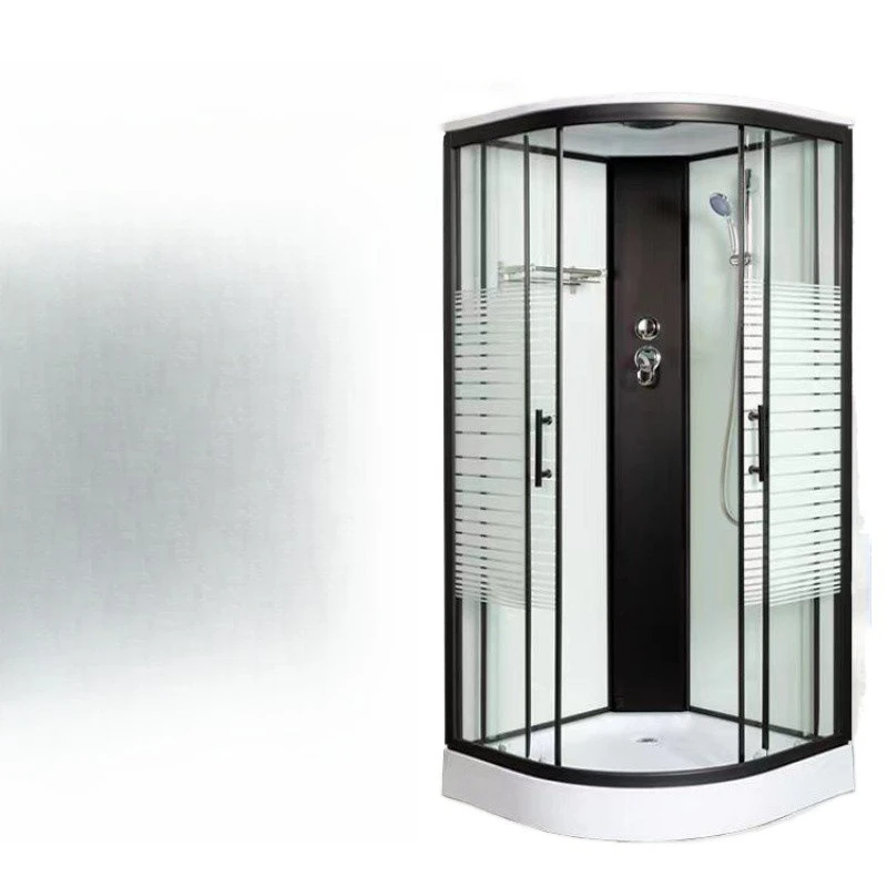 

Shower room bathroom, shower glass fan partition, bath and household integrated