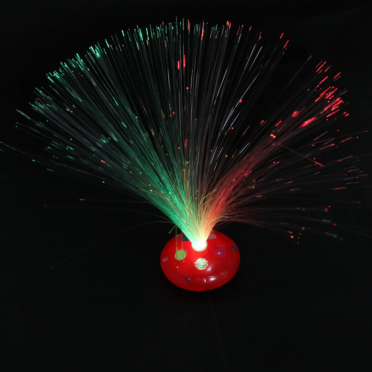 

Colorful LED Fiber Optic Night Lamp Powered Romantic Light for Party Wedding Bedroom Decoration Small Night Light