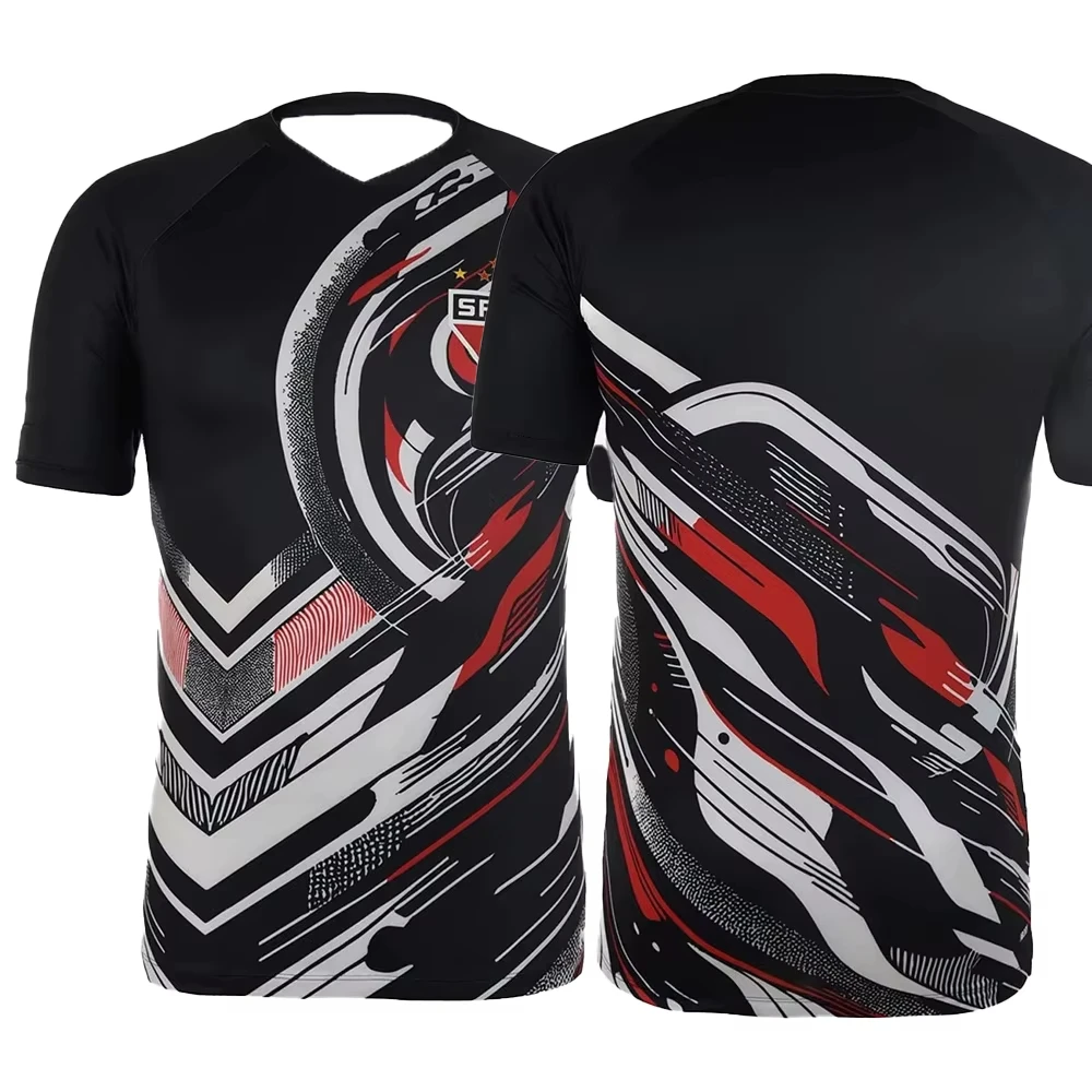 

2025 New Arrive Säo Paulo FC Football Jersey Men Women Soccer Sport T-Shirt Comfort Breathable Short Sleeve Tee Fashion Tops