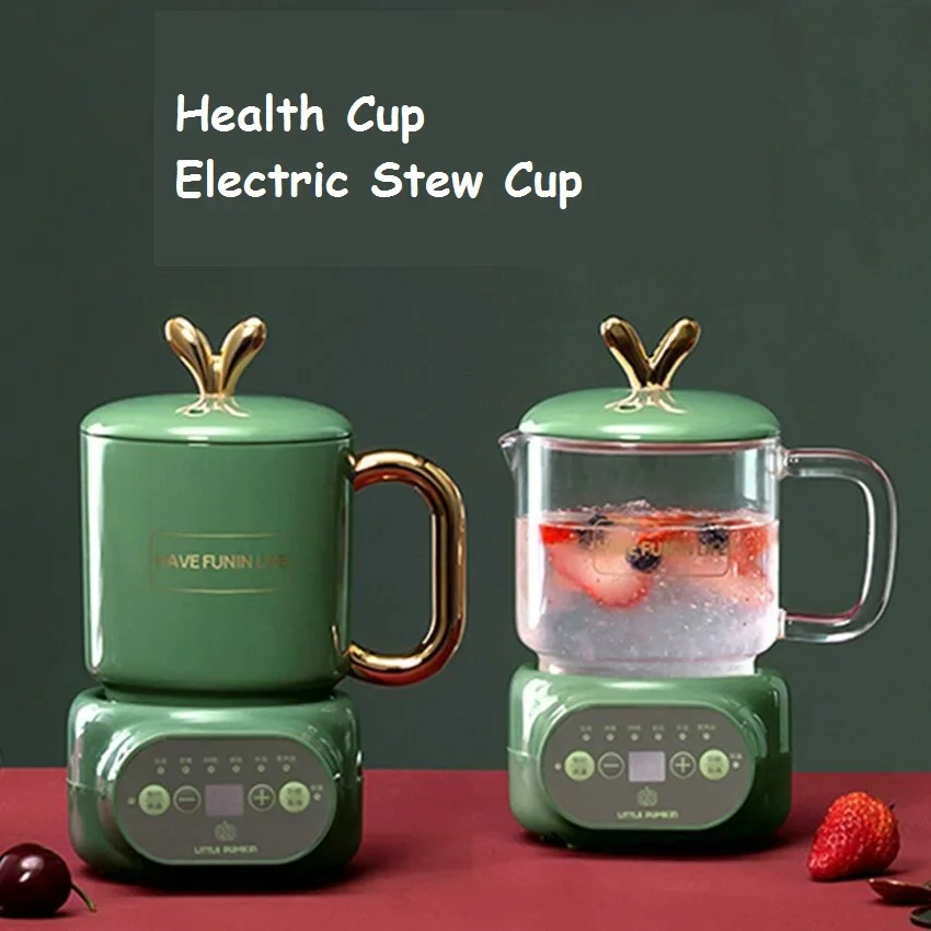 Health pot, ceramic health cup, electric stew cup, household multi-functional automatic Mini Tea Pot