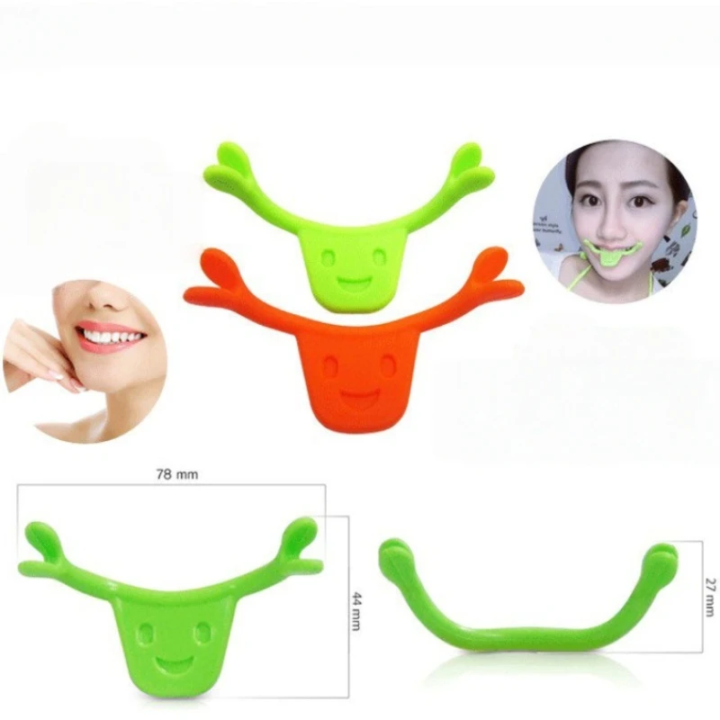 مدرب شخصي للوجه من السيليكون لتمرين الفم لتمدد العضلات، أداة تدريب الوجه والعناية ببشرة الوجه