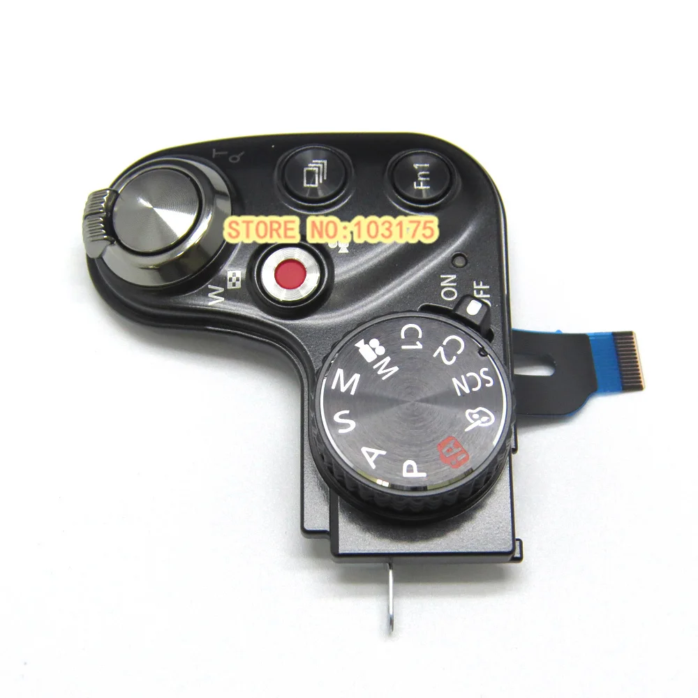 Mới Đầu Bao Da Nút Bấm Chụp Chỉnh Chế Độ Đơn Vị Cho Máy Ảnh Panasonic Lumix DMC-FZ200 FZ200 Máy Ảnh Sửa Chữa Một Phần