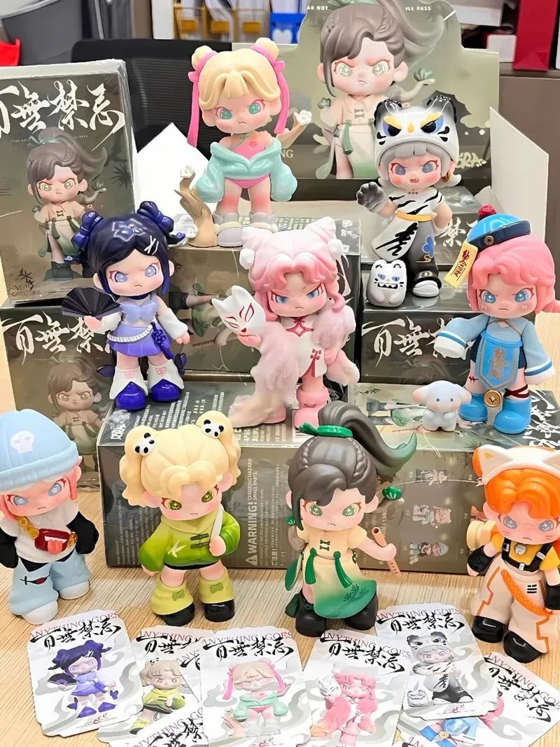 

Подлинная серия Dora Anything Goes 5-го поколения, слепая коробка, аниме-фигурка, модель, украшение, коллекция для девочек, загадочная коробка, игрушки, подарки