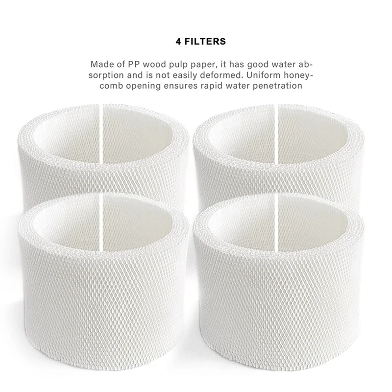 MAF1 Humidifier Wick Filter Replacement Accessories For MAF1 For MA0950, MA1200, MA1201 4Pack image 2