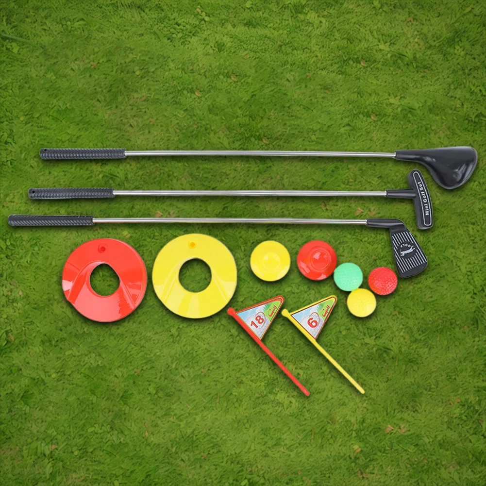 Golf Club Set Kids Toys Toddler Golf Ball Game Play Set Children Indoor Outdoor Sports Game Golf Toys Boys Girls Training Toys