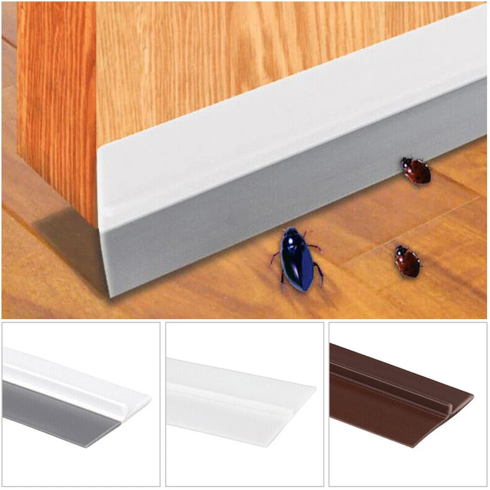 1 Stuks Afdichting Strip Deur Hardware Stopper Afdichting Onder Bodem Strip Weerstrip Tape Anti-Collision Voor Deur Bodem