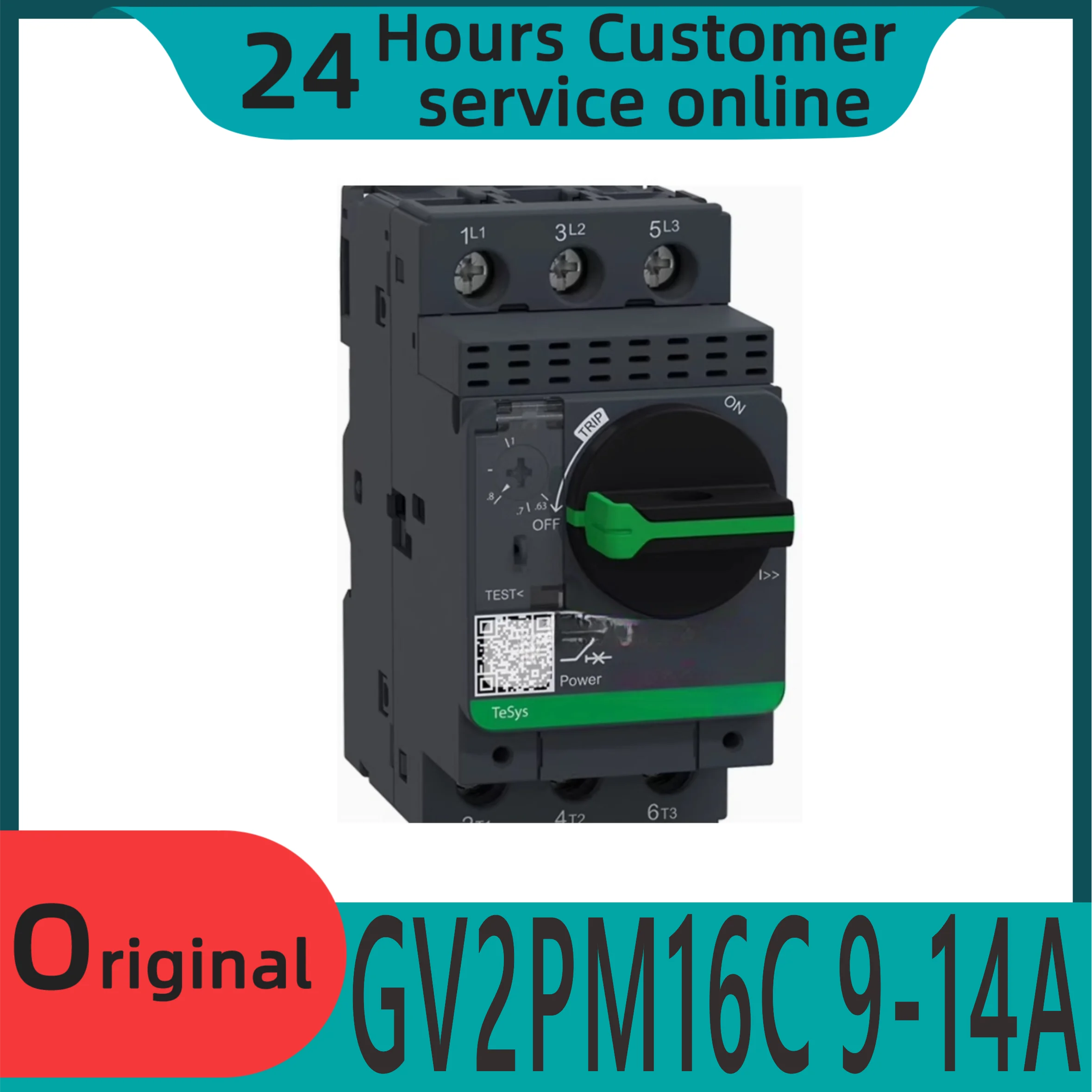 

New original motor circuit breaker GV2PM16C 9-14A