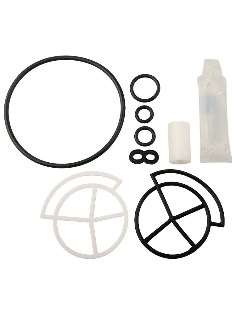 Home Water System Repair 5 Screw Cap Gasket Installation Kit For Seals Leak Repair Kit Special-shaped Gaskets White