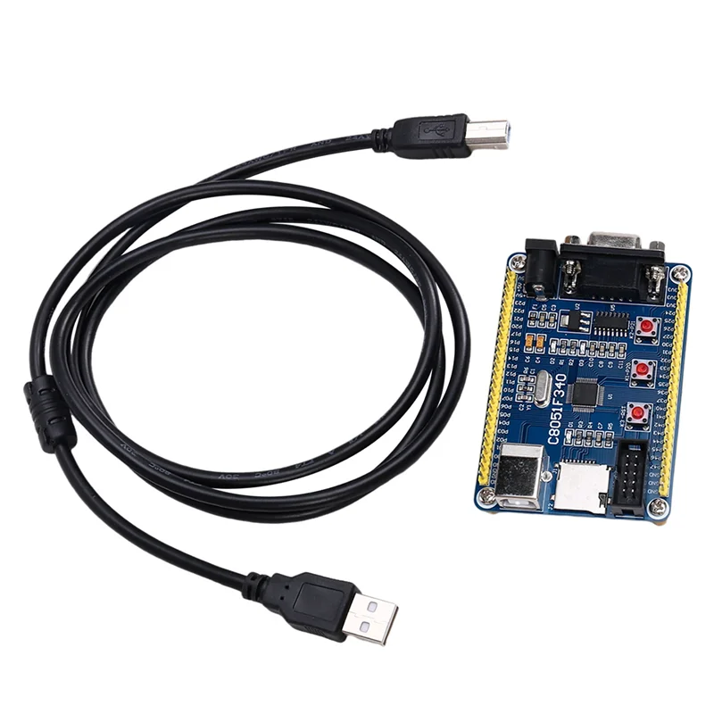 C8051F340 Mikrocontroller Entwicklungsboard Kernplatine Lernplatine Systemplatine-Y47A