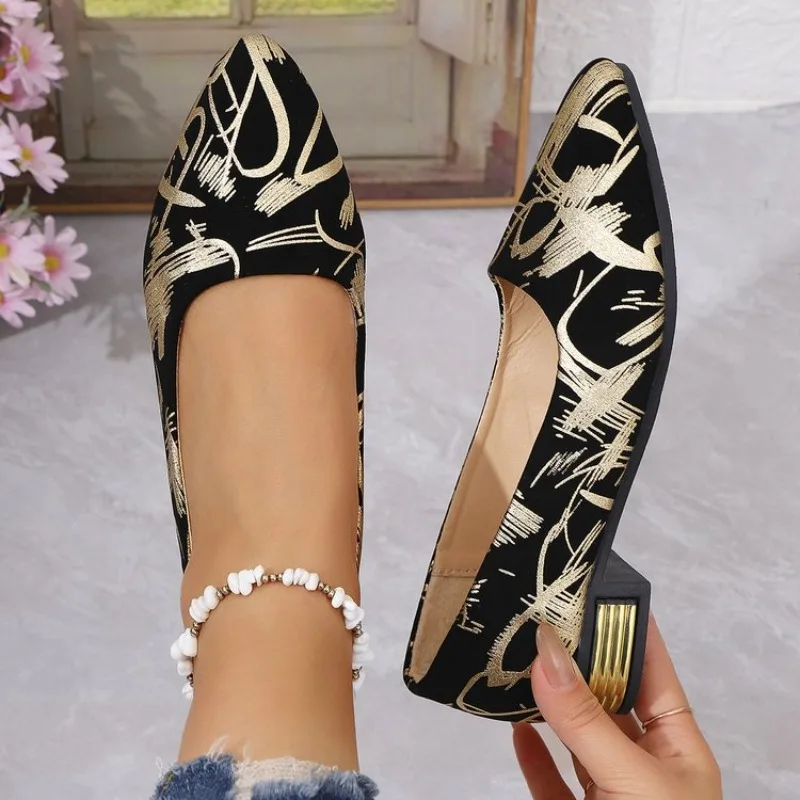 

Summer Women Tweed Slip on Casual Women Single Shoes Design Outdoor Flats Loafers Female Fashion Going Out Elegant Shoes