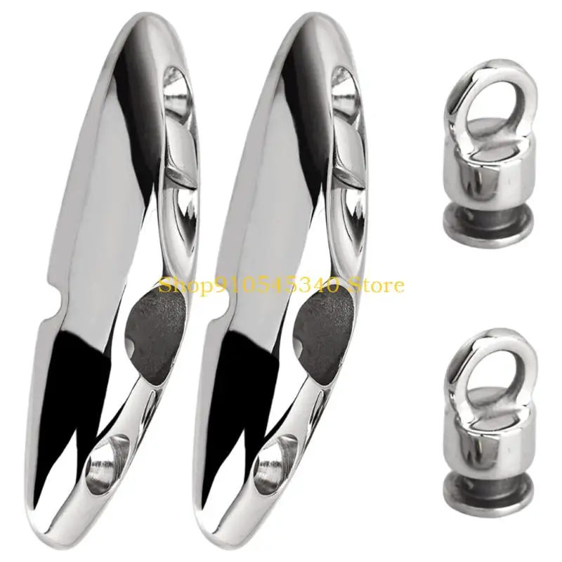 

U2JA 92mm Boat Hangers Quick Release Marine Holder 316 Stainless Steel Hanger Bimini Top Fitting Hardware