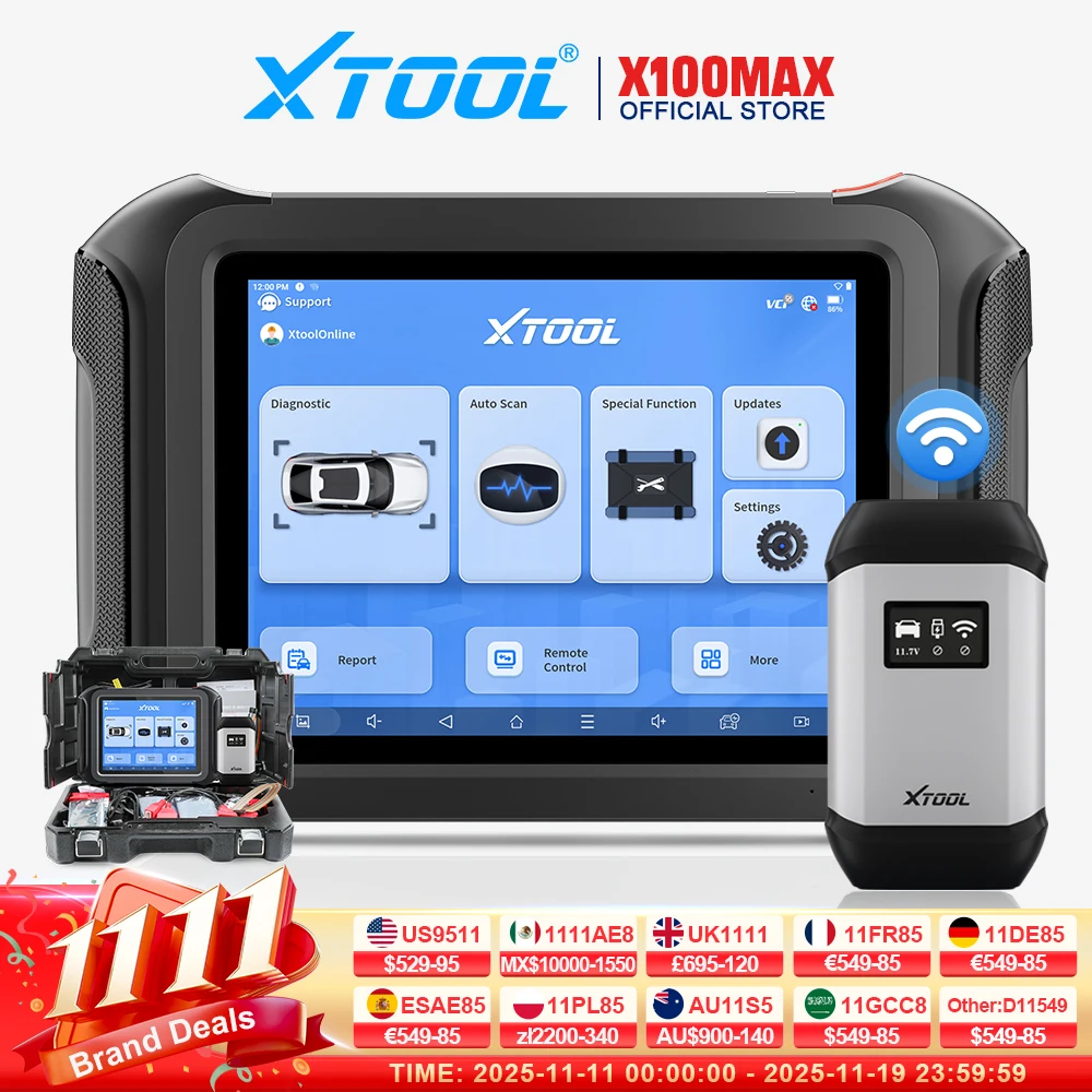 XTOOL X100 MAX with KC501: The Most Practical Vehicle Programming Tool for Real-World Diagnostics and Key Programming