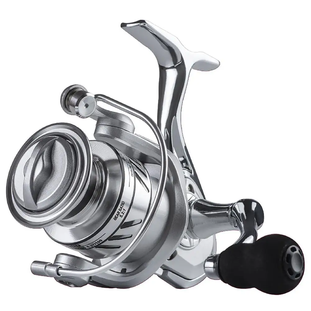 

New Max Drag 8KG Long Casting 5.2:1 Gear Ratio Lure Fishing Reel With Interchangeable Right Left Handle High Speed Spinning Reel