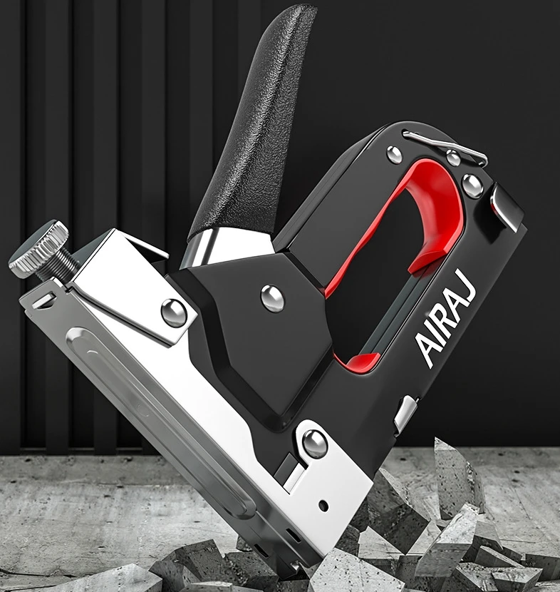 دليل 4 في 1 مسدس مسامير رمز مسدس بائع المسامير المنزل النجارة إطار صور الإعلان القماش الأثاث بائع المسامير مع 800/4800 ستابلز