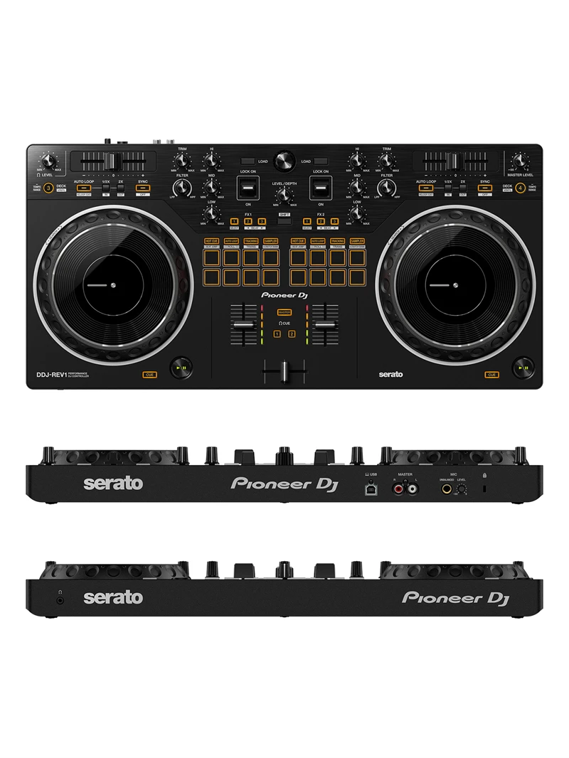 

Pioneer DDJ-REV1 Digital serato DJ Controller Scrubber SB3 Upgrade ddjrev1 bar DJ disc player integrated controller