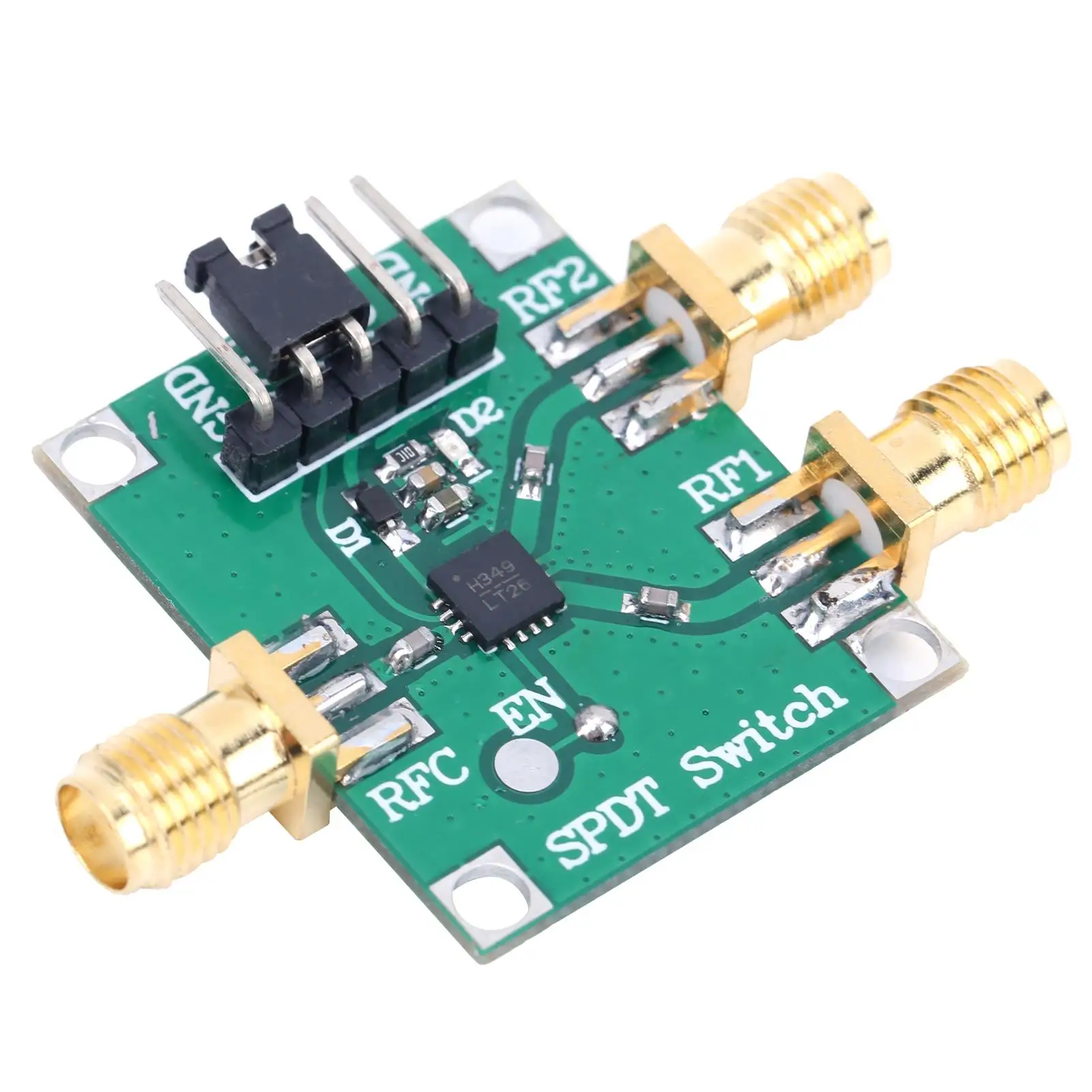 3-5V DC RF Switch Module SPDT 50Ω SMA Interface for Signal Control - High Performance Board