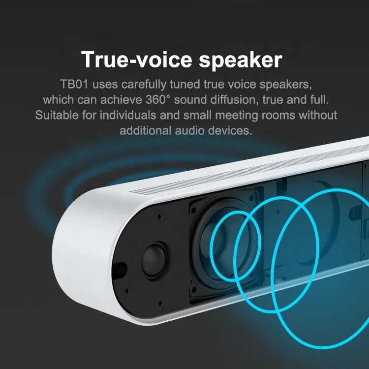 All in one 4K AI Auto Tracking HD Video Conference Camera with Speaker Microphone