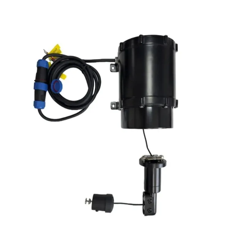 Easy access to electric retractor 24VDC 170 watt remote control/automatic EV charging cable optimizes length and extends life