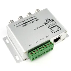 4CH 8CH HD CVI/TVI/AHD ricetrasmettitore passivo 8 canali Video Balun adattatore trasmettitore BNC a UTP Cat5/5e/6 cavo 720P 1080P