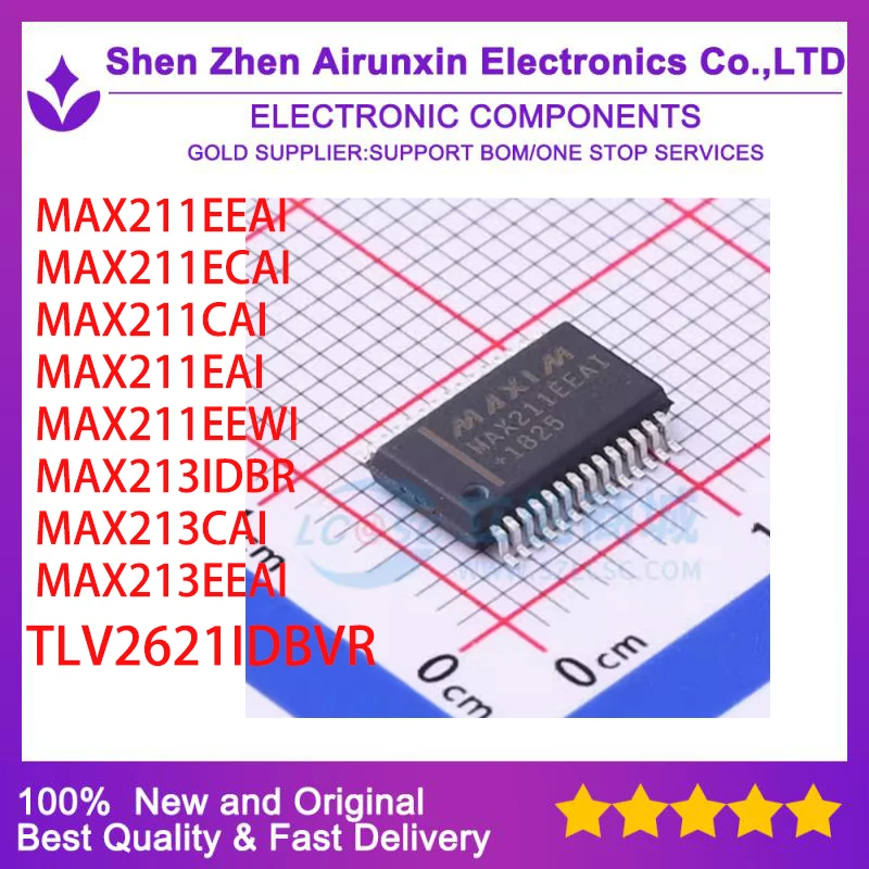 

Free shipping 10PCS/LOT TLV2621IDBVR MAX211EEAI MAX211ECAI MAX211CAI MAX211EAI MAX211EEWI MAX213IDBR MAX213CAI New and original